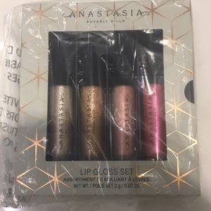Anastasia lip gloss set new unopened NWT